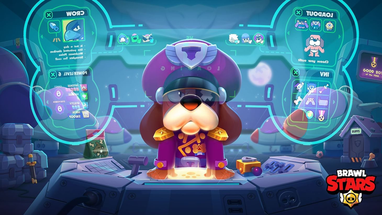 Ruffs' bouncy lasers are a menace. (Image via Supercell)